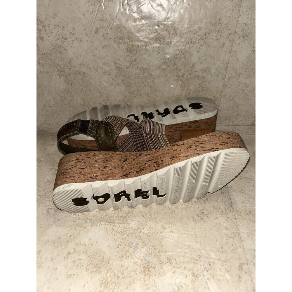 Sorel Multi Color Cameron Boho Platform Wedged Sl… - image 7